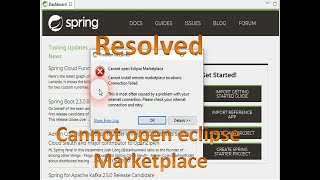 Cannot install remote marketplace Resolved [upl. by Kessia]