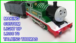 Trackmaster Making a custom LBSC light up Talking Thomas [upl. by Carmena]