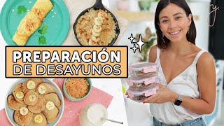 5 DESAYUNOS CON AVENA en 5 Minutos Saludables Fáciles y Económicos🥞 Yovana [upl. by Aileme]