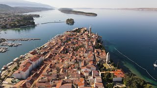 Rab Island  Croatia  Rab  Old Town 4kUHD [upl. by Ibocaj]