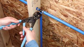 How To Install PEX Plumbing [upl. by Nylhtiak82]