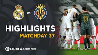 Real Madrid vs Villarreal Player Performances [upl. by Siffre896]