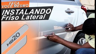 Faça você mesmo Como colocar Friso Lateral no Carro – Connect Parts [upl. by Dnalrag50]