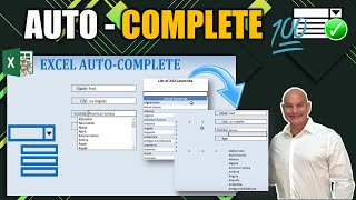 Learn How to MASTER Excel AutoComplete and Auto Fill With This Amazing TRICK [upl. by Karie]