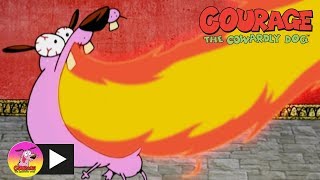 Courage The Cowardly Dog  Fire Breathing  Cartoon Network [upl. by Tare212]