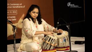 SAVANI TALWALKAR  TABLA SOLO  SWARIT FOUNDATION  SMARAN 14 [upl. by Airec]