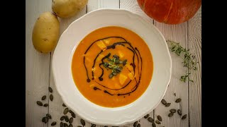 Kürbiscremesuppe [upl. by Rutledge]