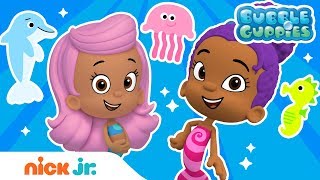 Ocean Animals Sing Along w Bubble Guppies 🐠  Stay Home WithMe  Music Video  Bubble Guppies [upl. by Terrence882]