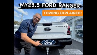 NEXT GEN FORD RANGER  TOWING EXPLAINED [upl. by Beattie]