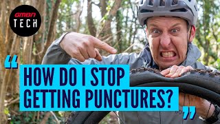 How To Stop Getting Punctures On Your Mountain Bike  No More Flat Tyres [upl. by Ayotaj]