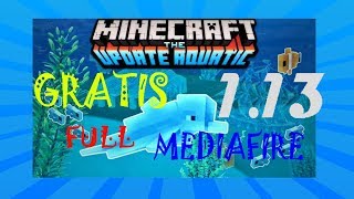 Como Descargar Minecraft 113 2018 Actualizado  Mediafire Para Pc  Windows 7810 [upl. by Maclean]