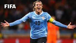 🇺🇾 Diego Forlan  FIFA World Cup Goals [upl. by Adelaida]