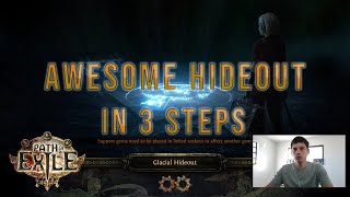 How to import Hideouts in Path of Exile 3 steps to having an amazing hideout Lets get a new home [upl. by Mandal]