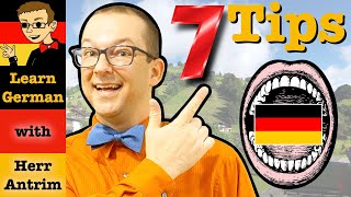 7 Tips to Improve German Pronunciation [upl. by Yboj]