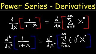 Finding Power Series By Differentiation [upl. by Geaghan]