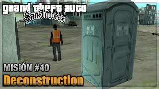 GTA San andreas  Misión 40  Deconstruction Español  1080p 60fps [upl. by Publius]