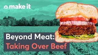 How The Beyond Meat Burger Is Taking Over The Beef Industry [upl. by Akeihsal]