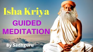 Isha Kriya  A Guided Meditation By SadhGuru [upl. by Fletch488]