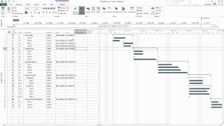 Simple Project Plan in Microsoft Project [upl. by Kask]