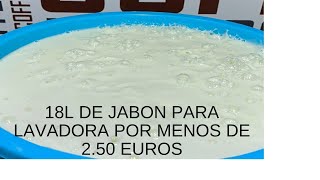 JABON PARA LAVADORA RAPIDO 18L POR MENOS DE 250 EUROS [upl. by Hays81]