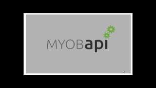 MYOB API [upl. by Ahsikym]