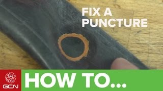 How To Fix A Bike Puncture  Repairing An Inner Tube [upl. by Acisseg428]