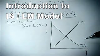 Introduction to IS LM model [upl. by Irami322]