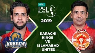 Match 32 Eliminator 1 Full Match Highlights Karachi Kings Vs Islamabad United  HBL PSL 2019 [upl. by Eimac]