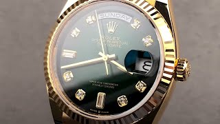 Rolex DayDate 128238 Rolex Watch Review [upl. by Vidal]