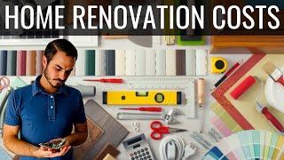 Estimating Costs to Remodel a Home  FULL BREAKDOWN [upl. by Belda]