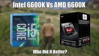 Intel 6600K Vs AMD 6600K  Who Did It Better [upl. by Puglia]