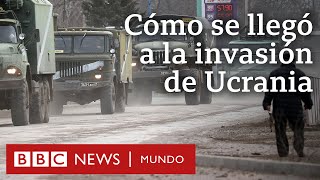 ¿Cómo escaló la crisis entre Ucrania y Rusia en los últimos meses [upl. by Naimaj]