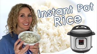 How to make white rice in the Instant Pot [upl. by Neelac454]