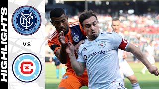 HIGHLIGHTS New York City FC vs Chicago Fire FC  May 22 2022 [upl. by Bashemath]