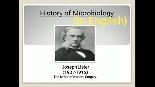 Joseph Lister contribution to microbiology [upl. by Fisk239]