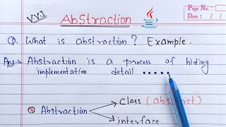 Abstraction in Java Hindi  Learn Coding [upl. by Calisa579]