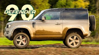 NEW Land Rover Defender 90 Road And OffRoad Review  Carfection 4K [upl. by Karney]