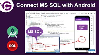 How to Connect Android Studio with MS SQL Server Step by Step  ProgrammingGeek [upl. by Pearson]