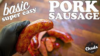 Pork Sausage for Beginners  Chuds BBQ [upl. by Blanche]