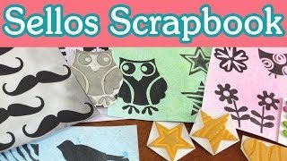 Crea tus Sellos  Tutorial Scrapbook  Homemade Stamps DIY [upl. by Aleka]