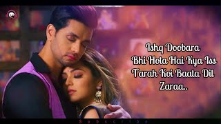 Lyrics  Silsila Badalte Rishton Ka  Title Track Full Song  Duet Version Drashti  Serial Songs [upl. by Adnilam]