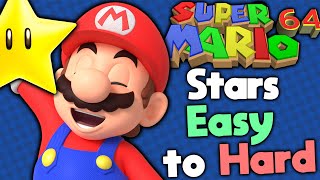 Ranking Every Star in Super Mario 64 [upl. by Osi1]