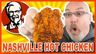 KFC ★ Nashville HOT Chicken ★ Review in Niagara Falls USA [upl. by Anahsed854]