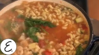 Minestrone Soup  Emeril Lagasse [upl. by Daiz922]