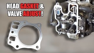 Head Gasket amp Valve Adjustment  FC540V [upl. by Cheney]