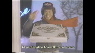 Mr Gattis Pizza Louisville KY Delivery Commercial 1985 [upl. by Bradlee]