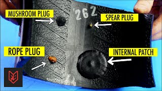 This Tire Plug Can Kill You – How to Best Fix a Flat [upl. by Idas620]