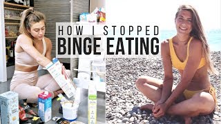 HOW I STOPPED BINGE EATING  THREE TOP TIPS [upl. by Yrro]