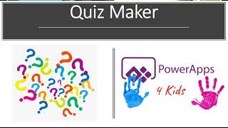 How to Make a Quiz using Power Apps [upl. by Aileve]