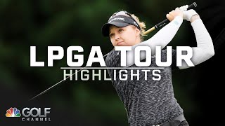 LPGA Tour Highlights KPMG Womens PGA Championship Round 1  Golf Channel [upl. by Adao]